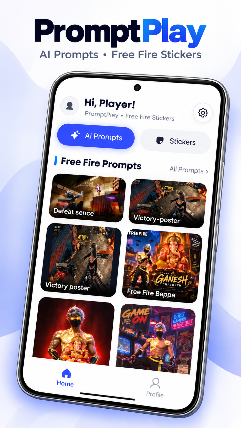 PromptPlay Mobile App Showcase